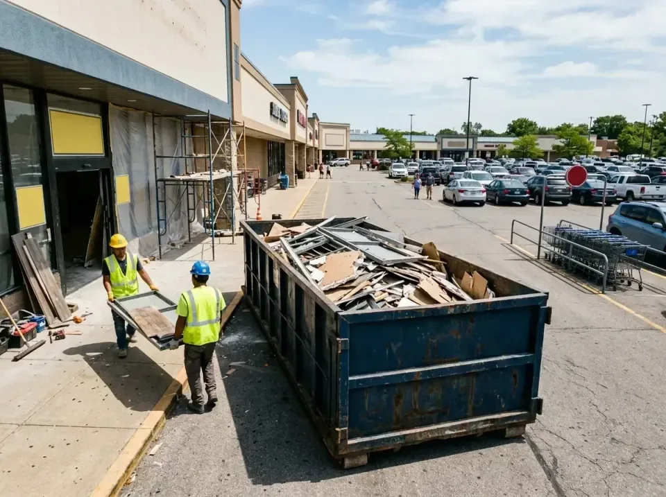 retail-store-renovation-debris-003 — frequently asked questions, Roll-off Dumpster Rentals in Anthem, AZ